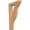 Ekena Millwork Funston Arts & Crafts Smooth Outlooker, Western Red Cedar, 5 1/2"W x 24"D x 36"H OUT06X24X36FST03SWR - alternate 1